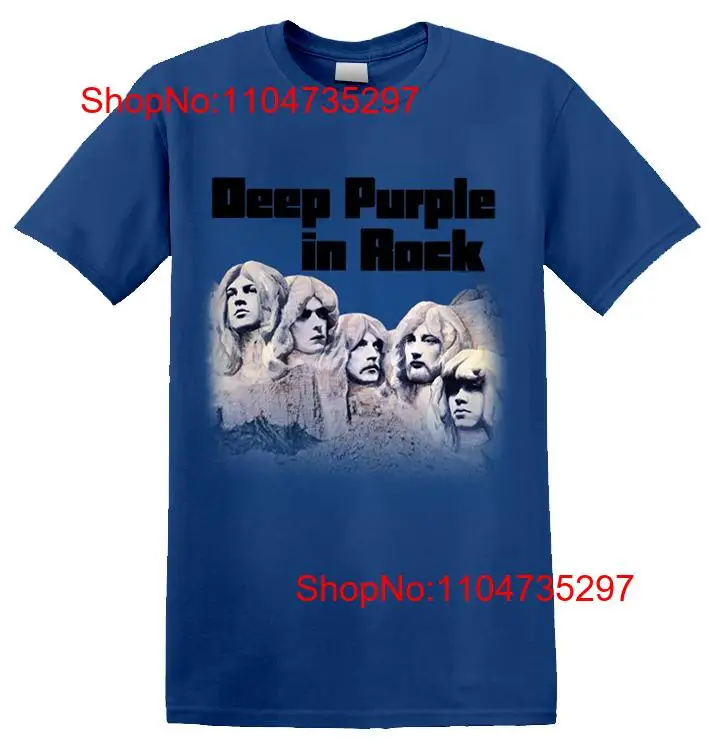Vintage Fashion Jersey - Violet profond 'In Rock' t-shirt vintage