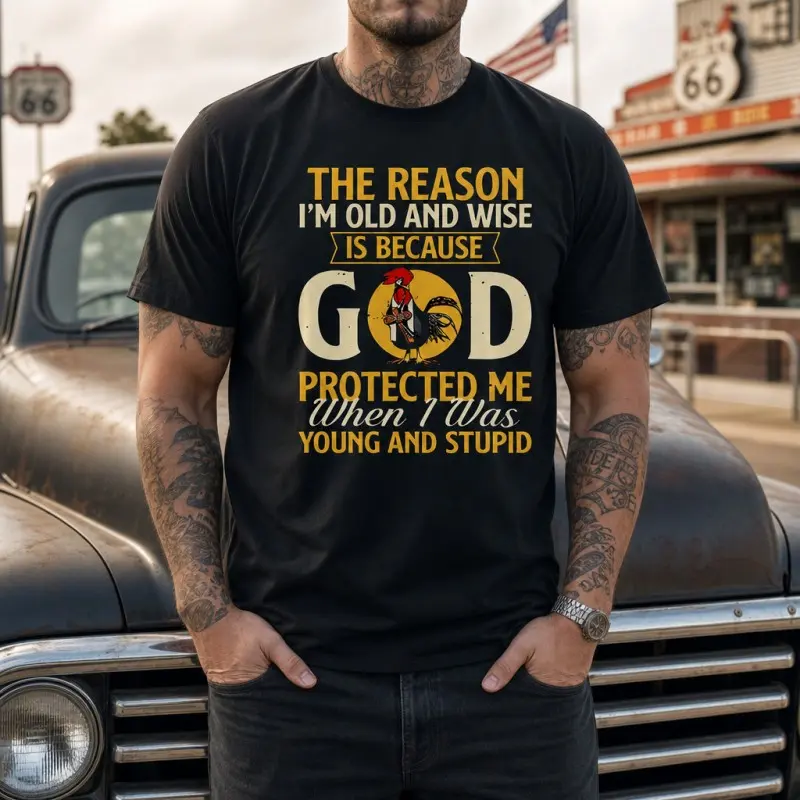 Vintage Fashion Quotes - T-shirt vintage pour hommes avec un