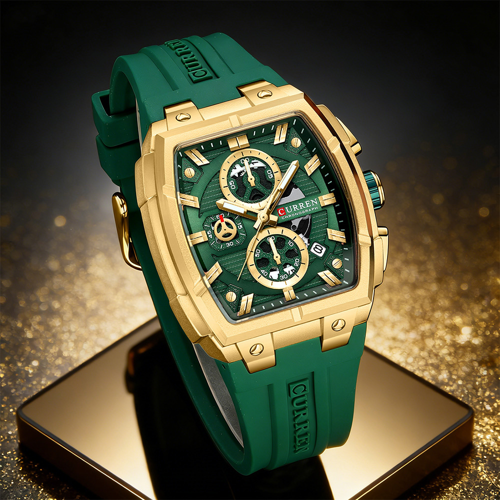 Vintage Fashion Enthusiasts - Montre vintage de luxe CURREN pour