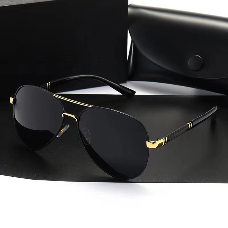 Vintage Fashion Enthusiasts - Lunettes de soleil polarisées en métal