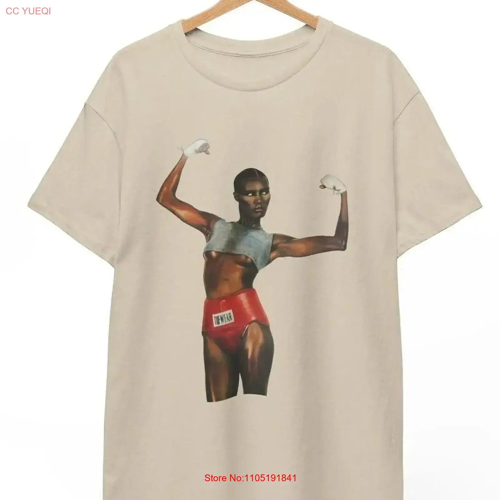Grace Jones tirer vers la couv - Vintage Fashion Jersey avis et prix